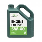 Моторное масло LIVCAR ULTRA 5W40, 4л